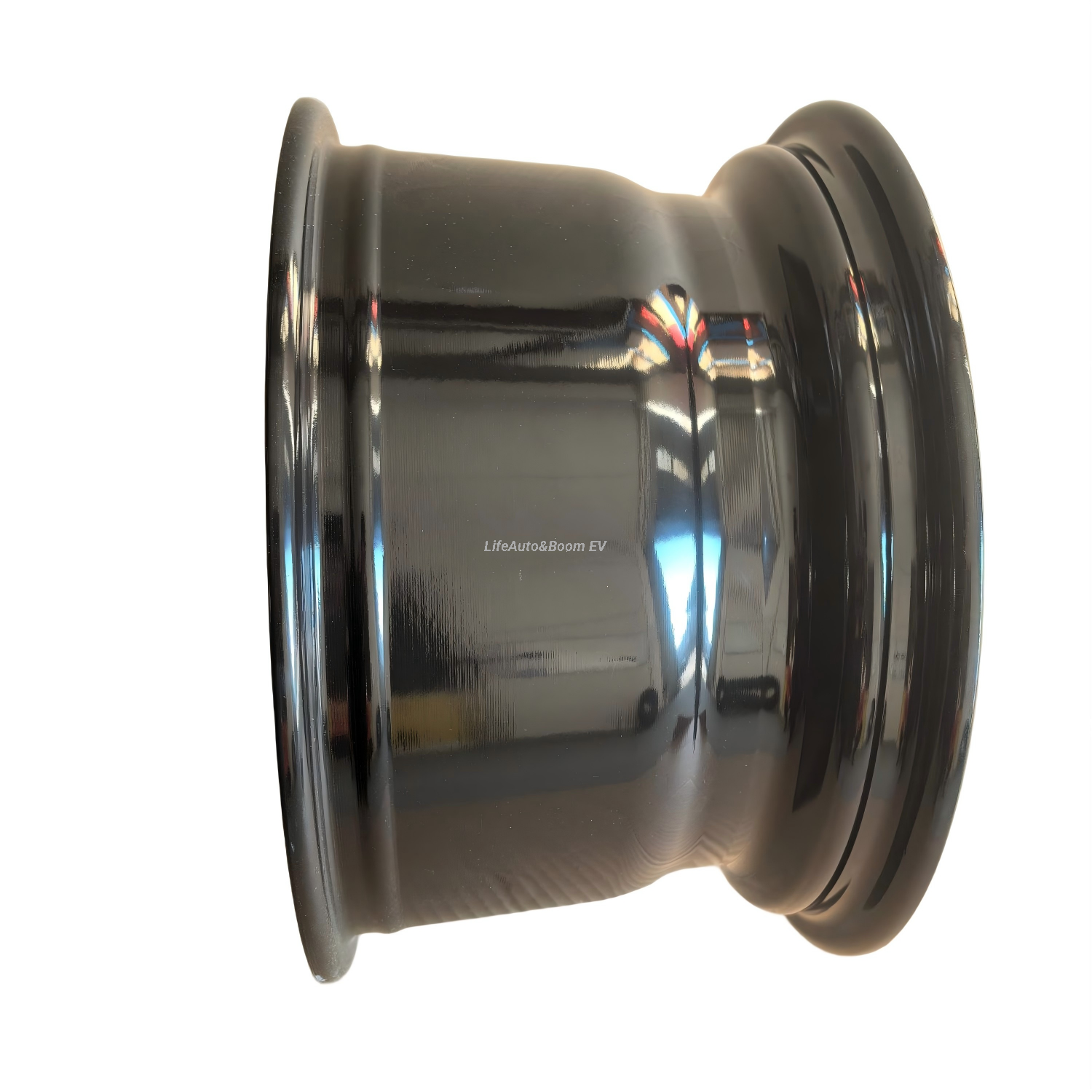 All-black Golf Cart Wheel Hub NBR12-14 (12x7-4-101.6-70-negative10)