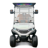 New Star Top Design 4 Seats Electric Golf Cart Lithium Battery Light Show The Flash
