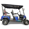 New Star Top Design 4-Seater Electric Golf Cart with Lithium Battery Light Show And Flash Effect