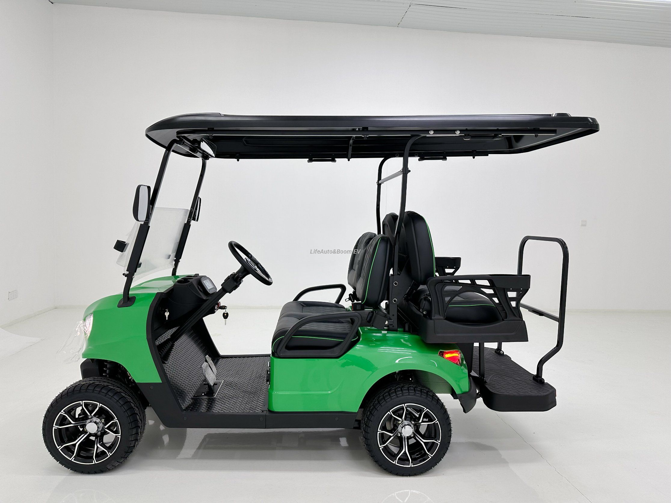 Easy Drive Ergonomic Seats Electric Golf Cart for Camping Access