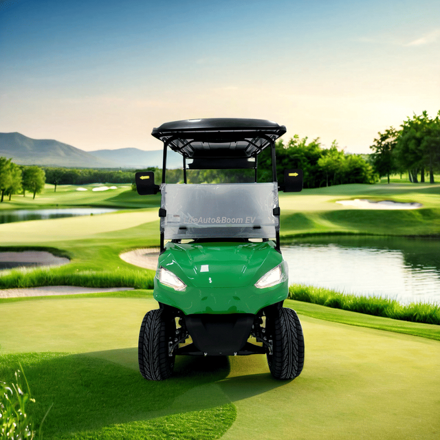 Easy Drive Ergonomic Seats Electric Golf Cart for Camping Access