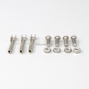 EZGO RXV Golf Carts Charging Plug Terminal Contacts (Copper) 604321 611219
