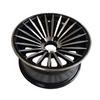 Aluminum Brilliant Black Golf Cart Wheel Hub NBR14-30(14x7-4-101.6-72-negative25)