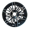 Aluminum Brilliant Black Golf Cart Wheel Hub NBR14-17(14x7-4-101.6-70-negative12)