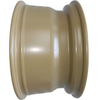Bronze-colored Aluminum Golf Cart Wheel Hub NBR14-24 (14x7-4-101(1).6-72-negative25)