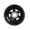 Matte All-black Golf Cart Wheel Hub BNL12-27 (12x7J-4-101.6-68.5-negative20)