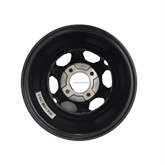 Matte All-black Golf Cart Wheel Hub BNL12-27 (12x7J-4-101.6-68.5-negative20)