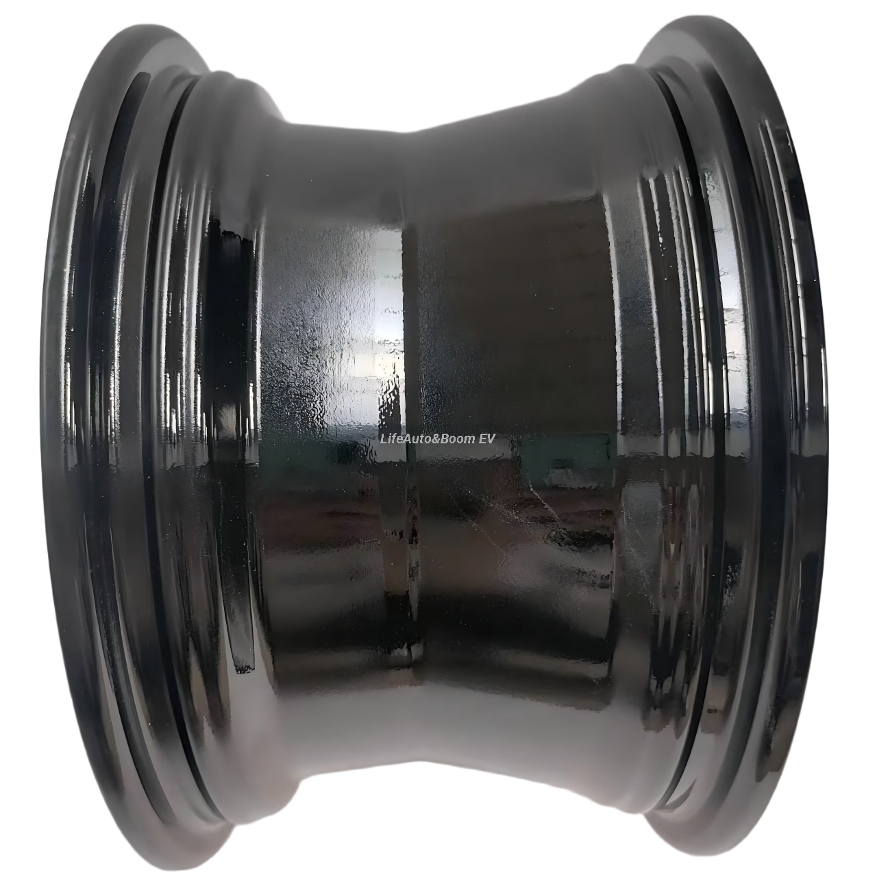 Aluminum All-black Golf Cart Wheel Hub NBR12-08（ 12x7-4-101.6-70-negative18）