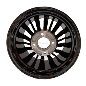 Aluminum All-black Golf Cart Wheel Hub NBR12-02 （12x7-4-101.6-68-negative25）