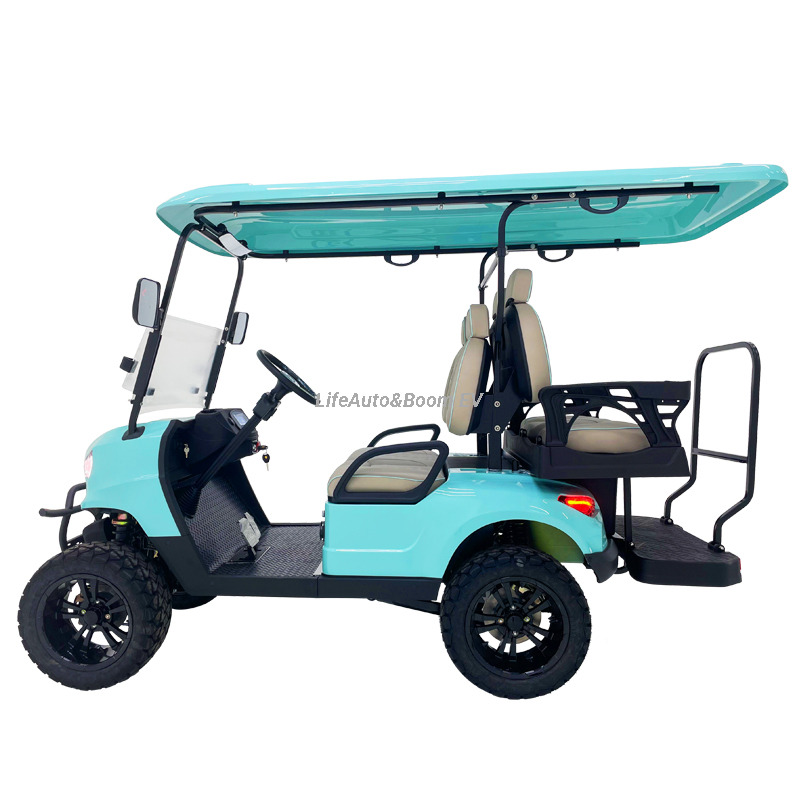 Factory Priced Electric Golf Cart with Comfort Seats & Responsive Brakes 48v Battery Voltage