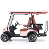 High-performance Popular Golf Cart for Leisure Sightseeing with 4 Passengers and an Instrument Panel