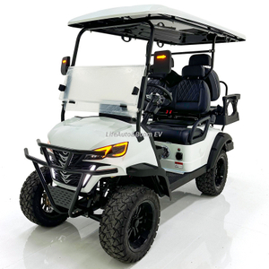 Factory Price Precision Steering Electric Golf Cart with Adjustable Back Seats
