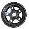 All-black Golf Cart Wheel Hub NBR14-01 (14X7-4-101.6-70-negative25)