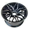 Aluminum Brilliant Black Golf Cart Wheel Hub NBR14-17(14x7-4-101.6-70-negative12)