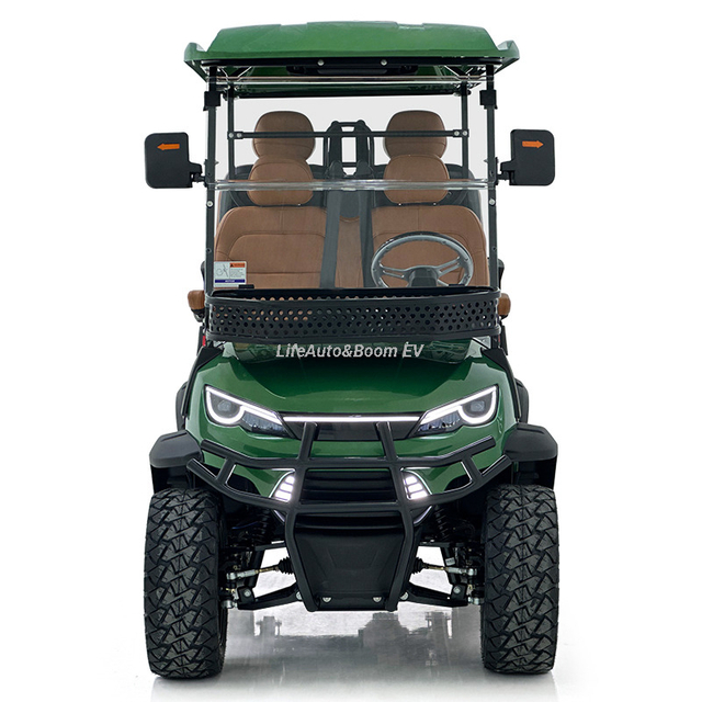 Best-Selling 2+2 Seater All-in-One 48V Electric Golf Cart Aluminum Frame Club Car with EEC and DOT Certificate