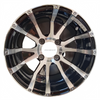Aluminum Brilliant Black Golf Cart Wheel Hub NBR12-20 （12x7-4-101.6-72-negative25）