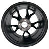 Aluminum Brilliant Black Golf Cart Wheel Hub NBR12-05 （12x7-4-101.6-70-negative10)