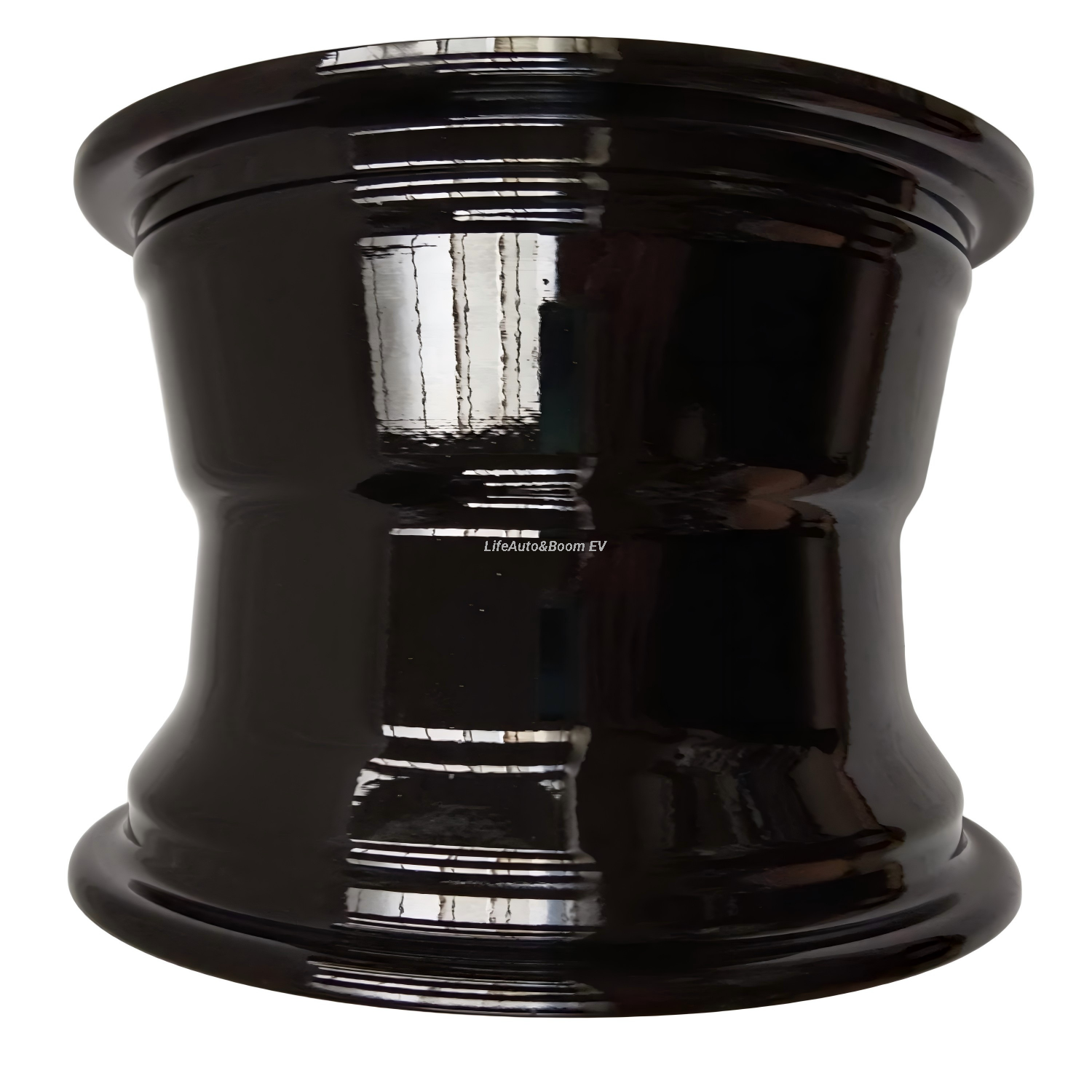 Aluminum Brilliant Black NBR10-04 Golf Cart Wheel Hub (10x7-4-101.6-70-negative12)