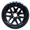 all-black golf cart wheel hub NBR14-18 (14x7-4-101.6-68.5-negative20) 