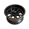 Aluminum All-Black Golf Cart Wheel Hub NBR14-08B (14x7-4-101.6-68-negative25)