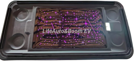 Injection-Molded Starlight Headliner Canopy (for 4-Seater Golf Carts , No Color) 