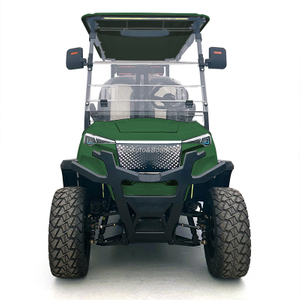 Customized 4-Seater Golf Cart with AC Motor and Lithium Battery for Sightseeing and Hunting