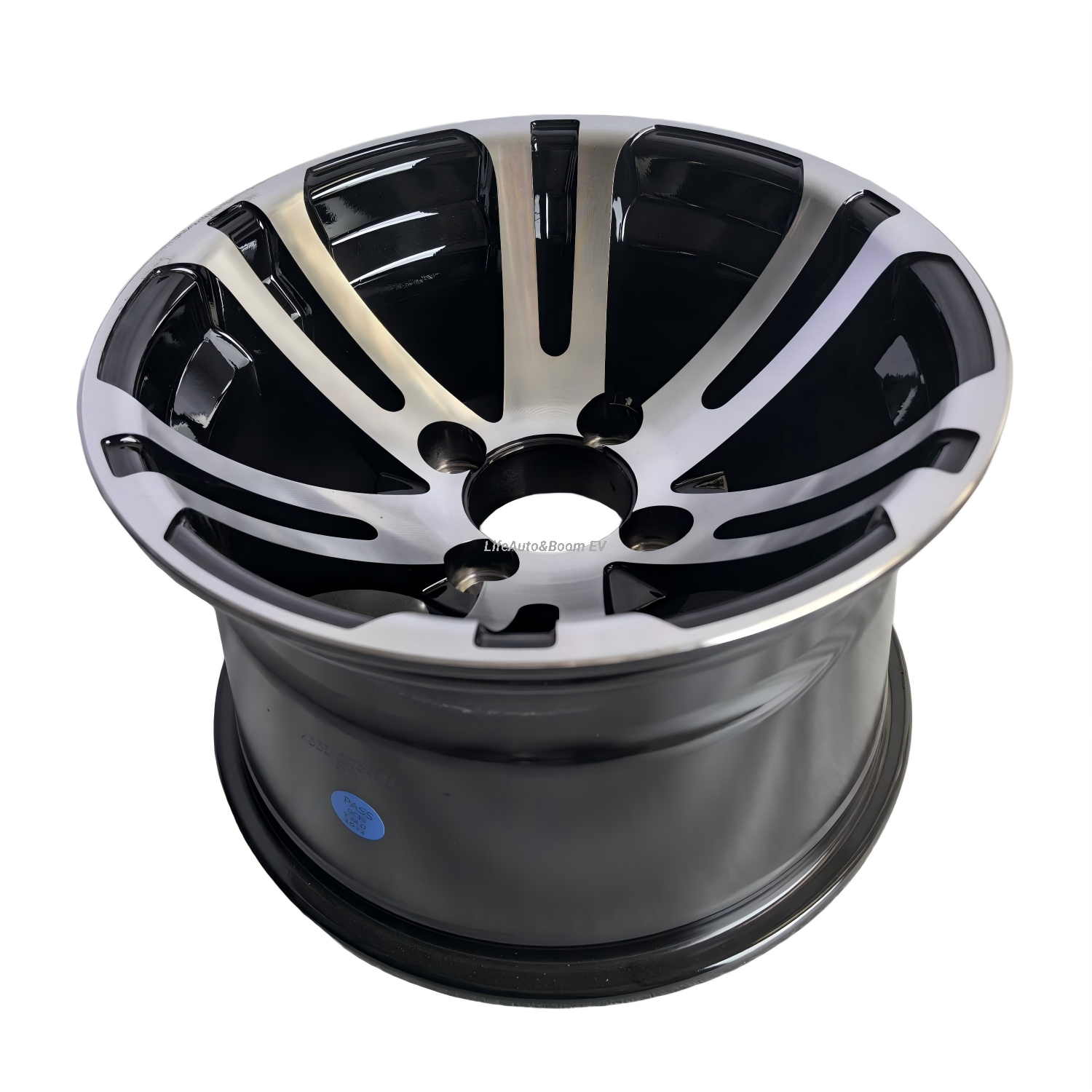 Brilliant Black Golf Cart Wheel Hub NBR12-01B（12X7-4-101.6-70-negative10）