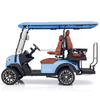 High-Performance 5kw Electric 2+2 Passenger Golf Cart DOT and EEC Certified for Leisure Sightseeing