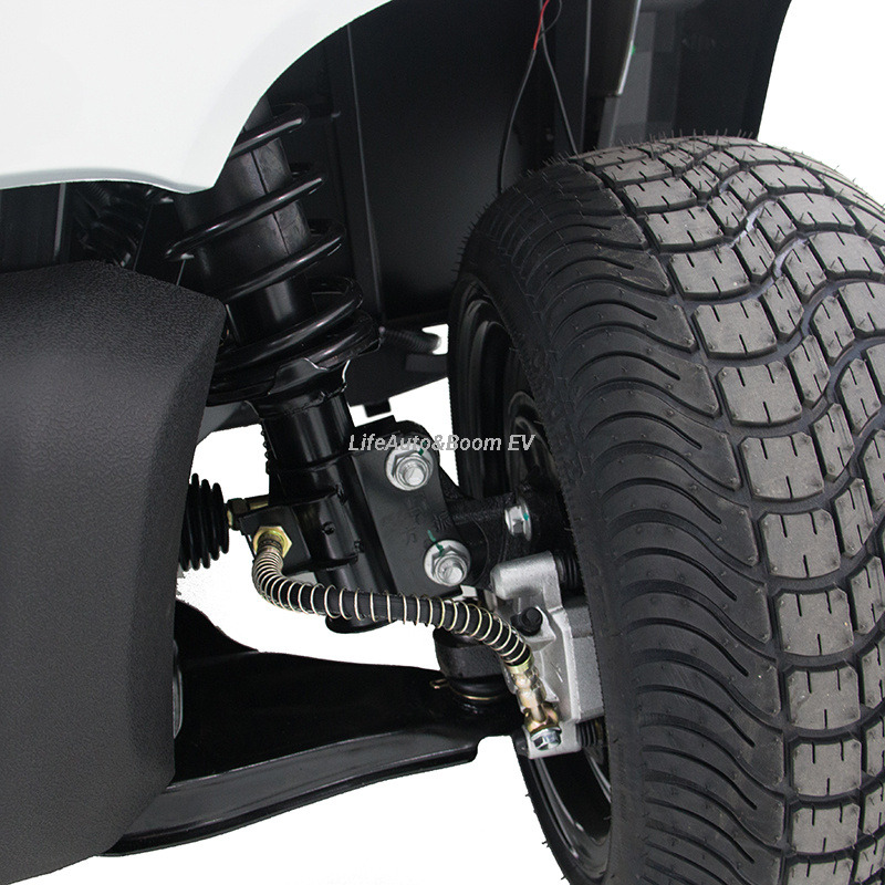 Ultra Quiet Ergonomic Seats Electric Golf Cart with Quick-Dry Material