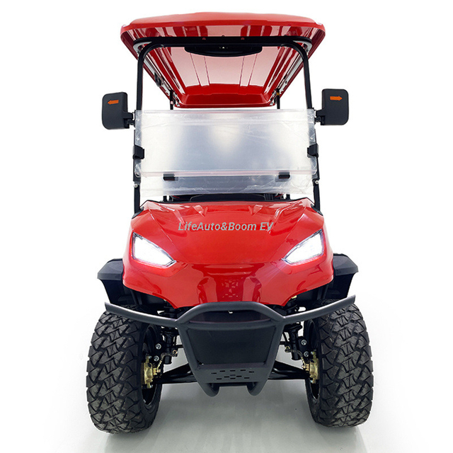 Popular Choice Light Steering Golf Cart with Ergonomic Design Seats