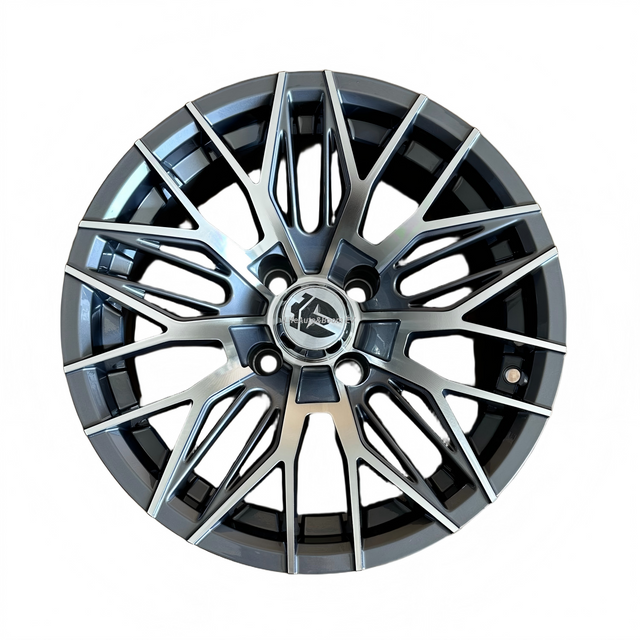 Aluminum Grey Golf Cart Wheel Hub BR14-29A ( 14x7-4-101.6-68.2-negative25)