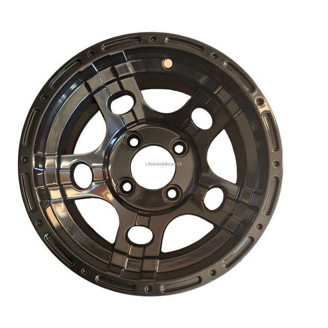 All-black Golf Cart Wheel Hub NBR12-14 (12x7-4-101.6-70-negative10)