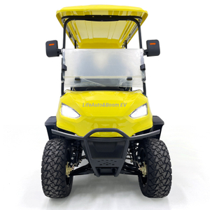 High-Graided Stylish Golf Cart with Padded Cushion Electric Fuel 48v Battery Voltage
