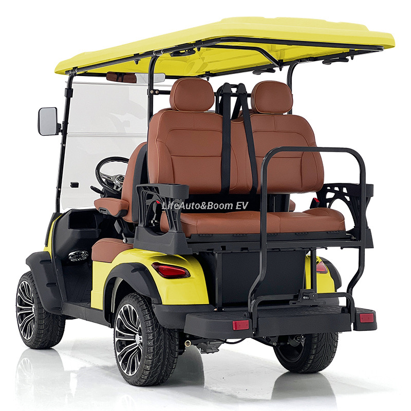 Customizable Off-Road 4-Seater Electric Golf Cart with Body Color and Seat Options
