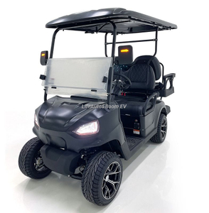 Ultra Quiet Ergonomic Seats Electric Golf Cart with Quick-Dry Material