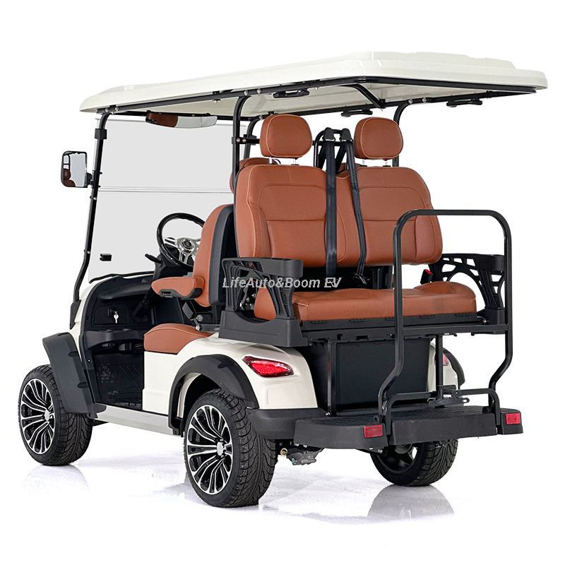 Compact Size Electric Golf Cart with 48v Battery Voltage Popular Choice for Landscape Work