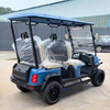 Customized 4-Seater Electric Golf Cart AC Motor and Lithium Battery for Sightseeing and Hunting