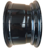 Aluminum Brilliant Black Golf Cart Wheel Hub NBR14-17(14x7-4-101.6-70-negative12)
