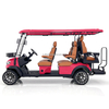 Off-Road Electric Golf Carts 6-Seater Club Model for Sale 