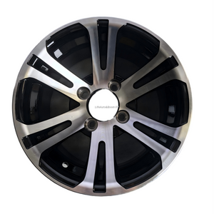 Brilliant Black Golf Cart Wheel Hub NBR12-01B（12X7-4-101.6-70-negative10）