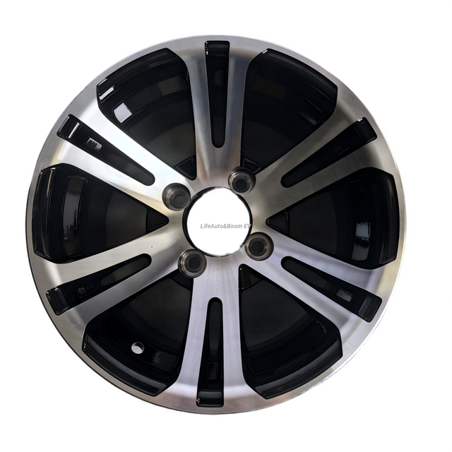 Brilliant Black Golf Cart Wheel Hub NBR12-01B（12X7-4-101.6-70-negative10）