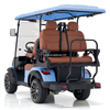 High-Performance 5kw Electric 2+2 Passenger Golf Cart DOT and EEC Certified for Leisure Sightseeing