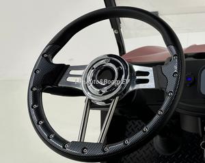 Chrome Golf Cart Steering Wheel 