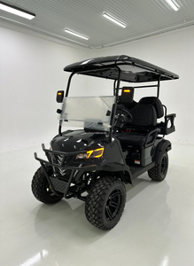 Safe Travelling Strong Frame Golf Cart with Durable Upholstery