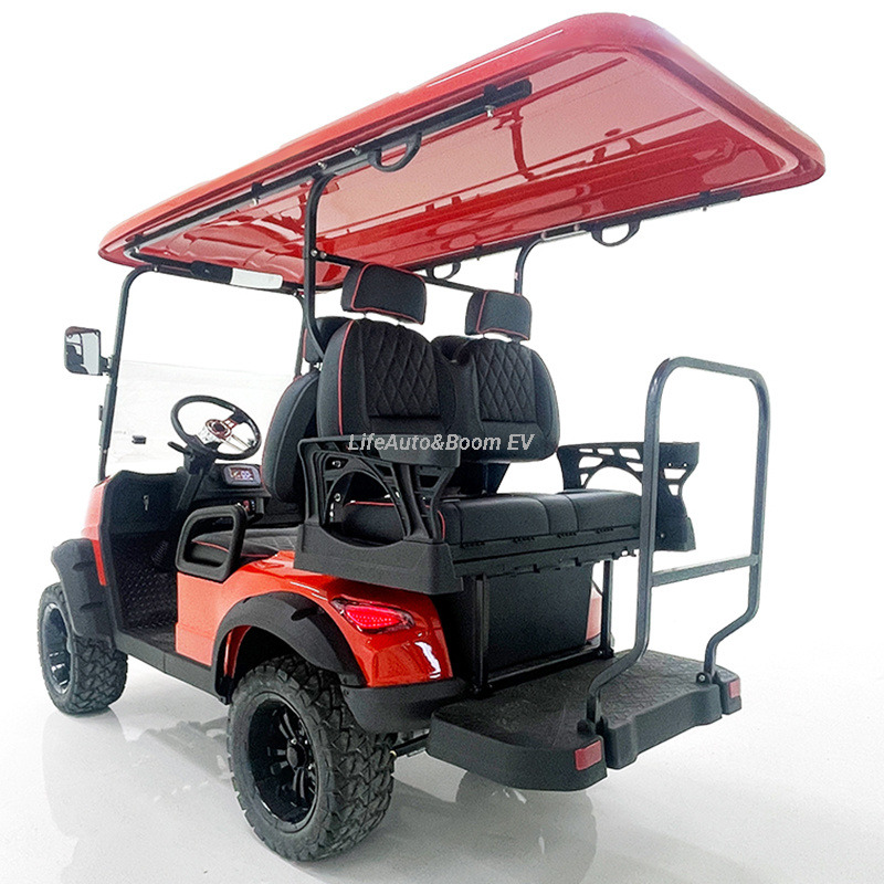 Popular Choice Light Steering Golf Cart with Ergonomic Design Seats
