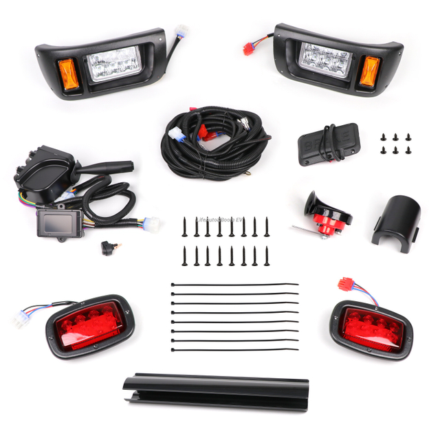 Golf Cart LED Lighting Kit Club Car DS Headlight Assembly 1993-Up 101988001
