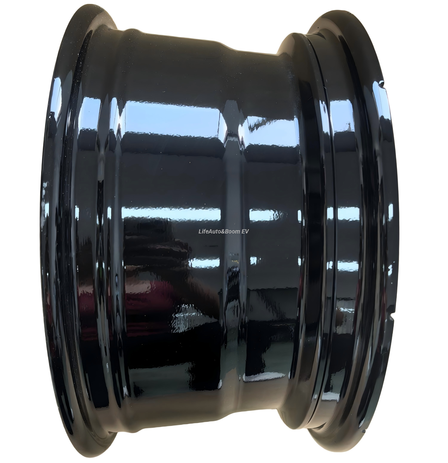 all-black golf cart wheel hub NBR14-12A (14x7-4-101.6-70-negative25)