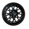 Aluminum All-Black Golf Cart Wheel Hub NBR14-08B (14x7-4-101.6-68-negative25)