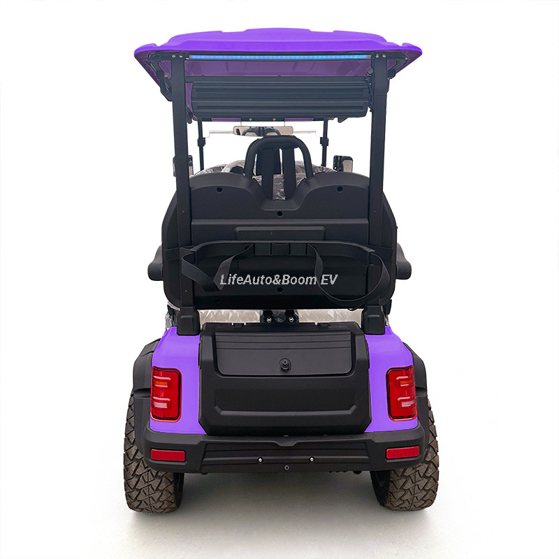 Customized 4-Seater Electric Golf Cart AC Motor and Lithium Battery 