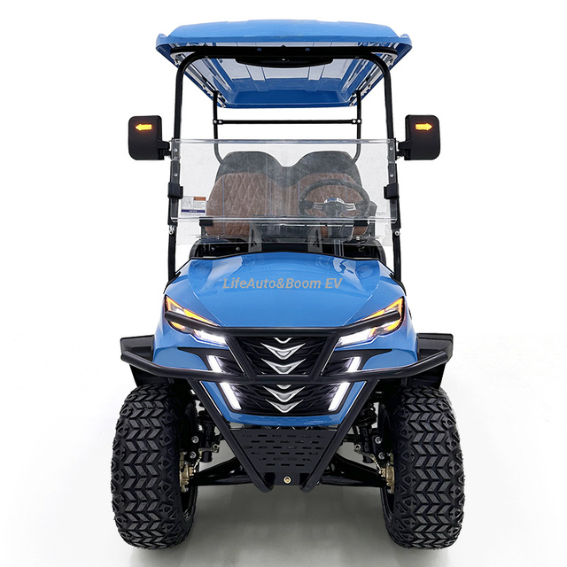 Popular Choice High - Grade Materials Electric Golf Cart with Durable Upholstery